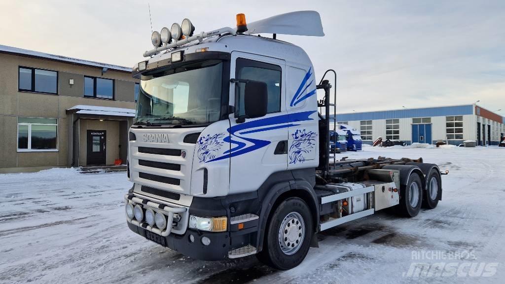 Scania R500 6X4 吊鉤式起重車