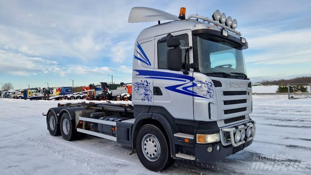 Scania R500 6X4 吊鉤式起重車