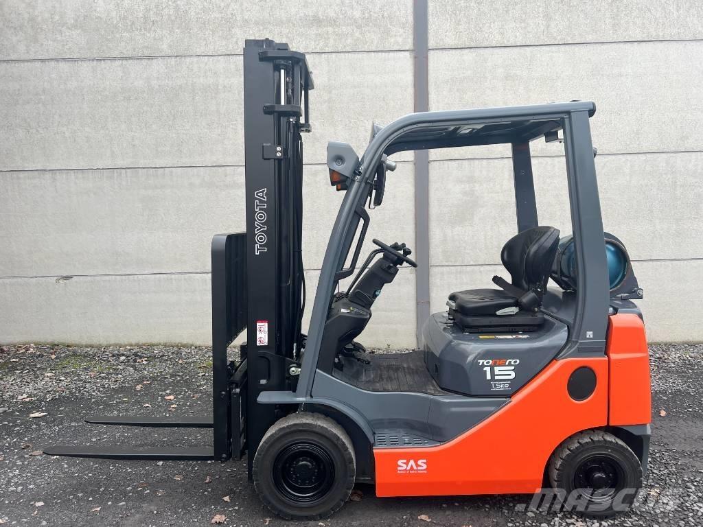 Toyota 02-8FGF15 液化石油氣LPG卡車