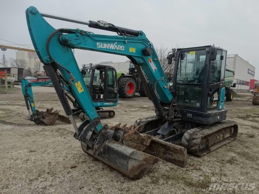 Sunward SWE 60 UF 中型挖土機/掘鑿機/挖掘機 7t-12t