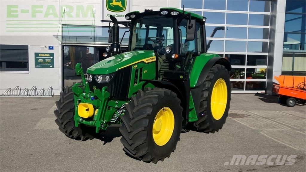 John Deere 6m 125 曳引機