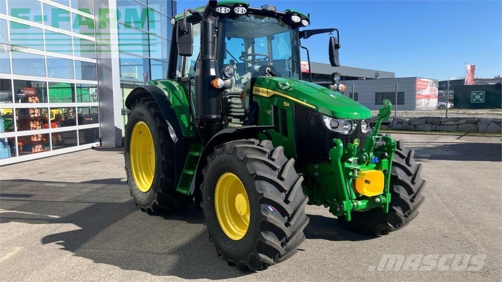John Deere 6m 125 曳引機