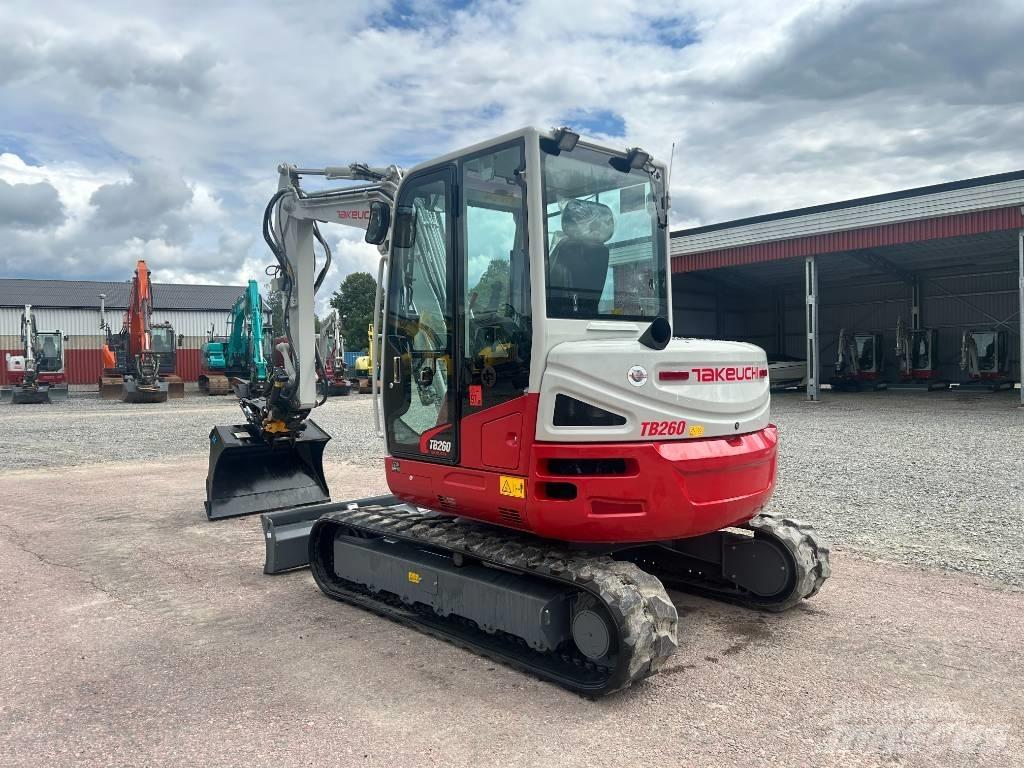 Takeuchi TB260 小型挖土機/掘鑿機<7t(小型挖掘機)