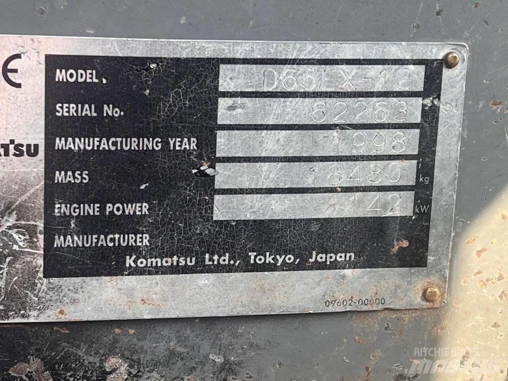 Komatsu D 65 EX-12 履帶推土機