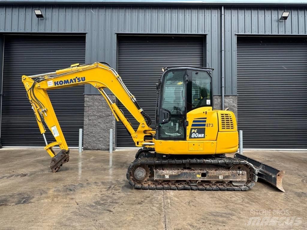 Komatsu PC 80 MR-5 中型挖土機/掘鑿機/挖掘機 7t-12t
