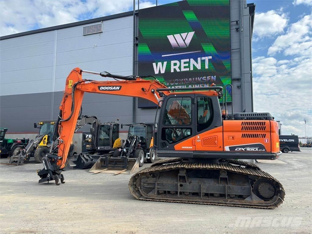 Doosan DX160HLC-5 履帶式 挖土機/掘鑿機/挖掘機