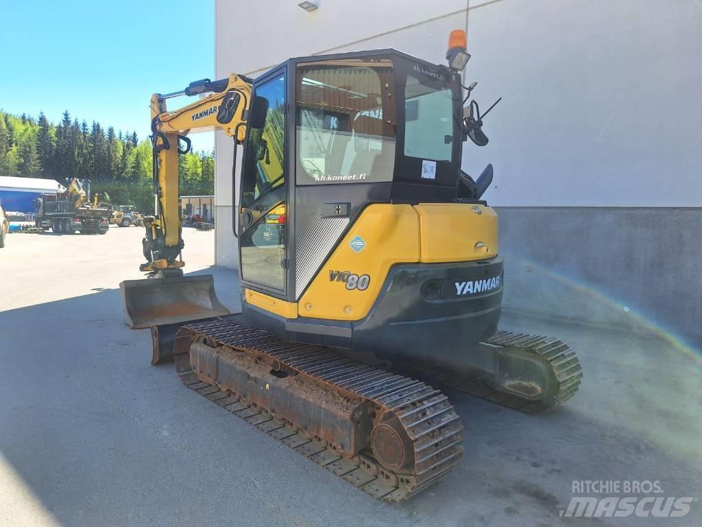 Yanmar Vio 80-1A 中型挖土機/掘鑿機/挖掘機 7t-12t