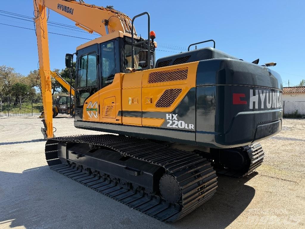 Hyundai HX220 LR 長臂前伸型挖土機/掘鑿機/挖掘機