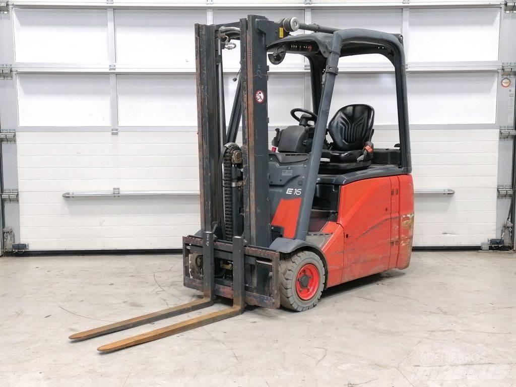 Linde E16H-01 電動堆高機