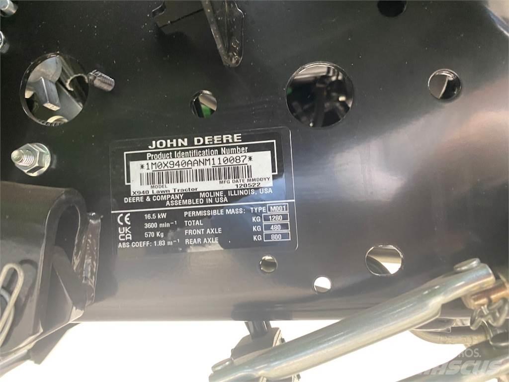 John Deere X940 割草劑