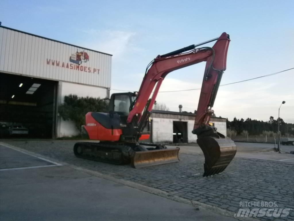 Kubota KX 080-4 中型挖土機/掘鑿機/挖掘機 7t-12t
