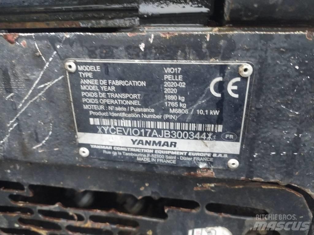 Yanmar Vio 17 U 小型挖土機/掘鑿機<7t(小型挖掘機)