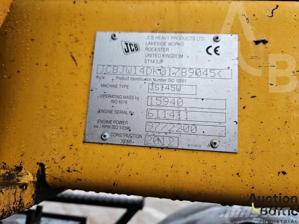 JCB JS 145 W 旋轉式挖土機/掘鑿機/挖掘機