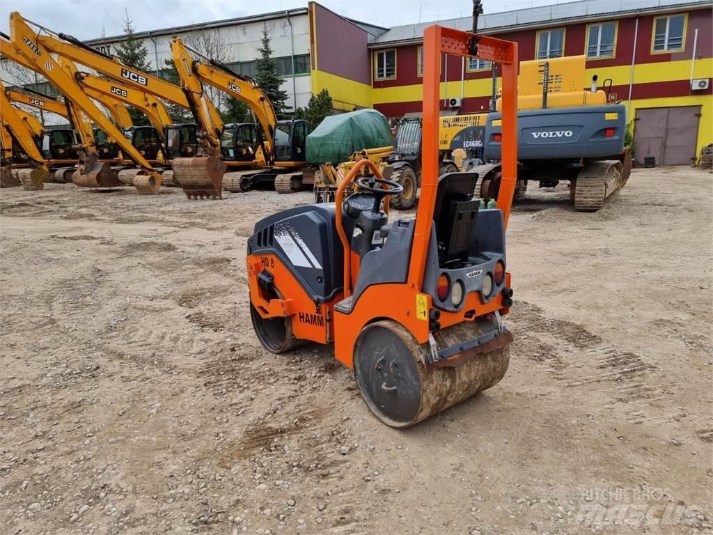 Hamm HD 8 VV 雙輪滾壓機