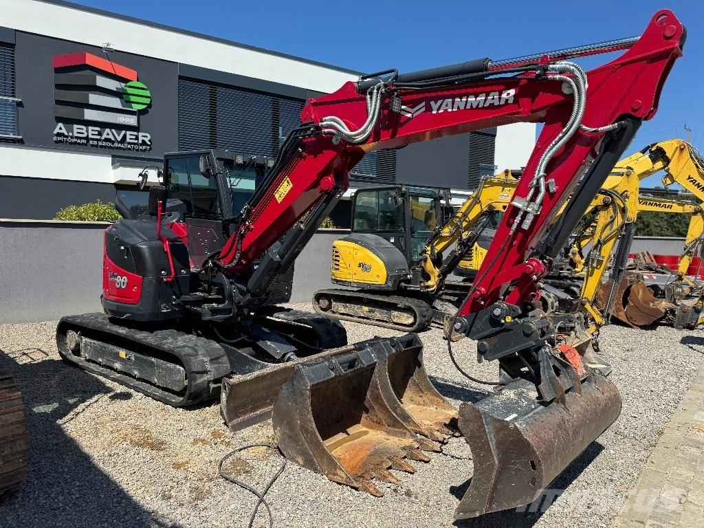 Yanmar VIO80-2PB 中型挖土機/掘鑿機/挖掘機 7t-12t