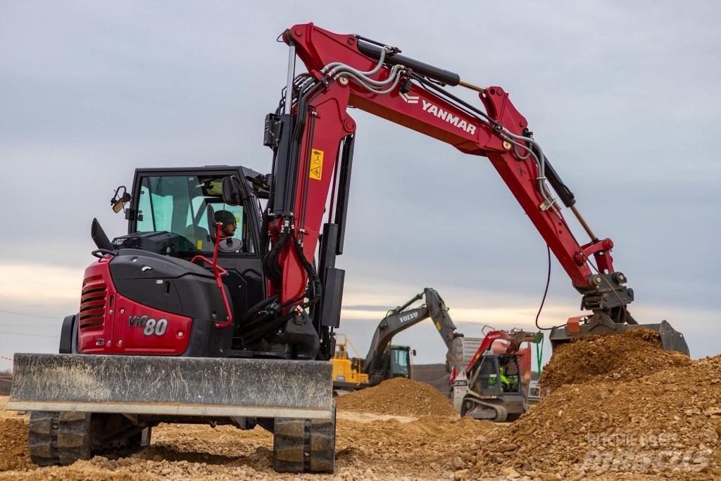 Yanmar VIO80-2PB 中型挖土機/掘鑿機/挖掘機 7t-12t