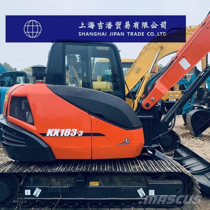 Kubota KX 183 小型挖土機/掘鑿機<7t(小型挖掘機)