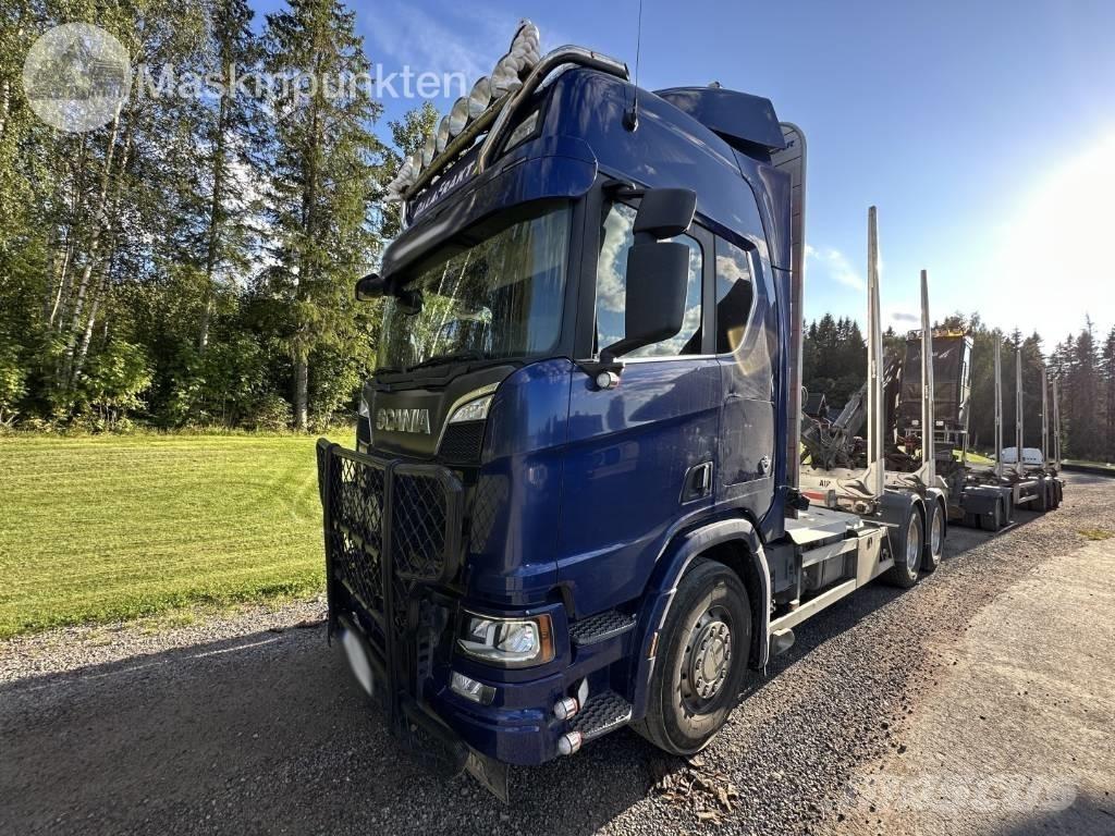 Scania R 650 木材貨車