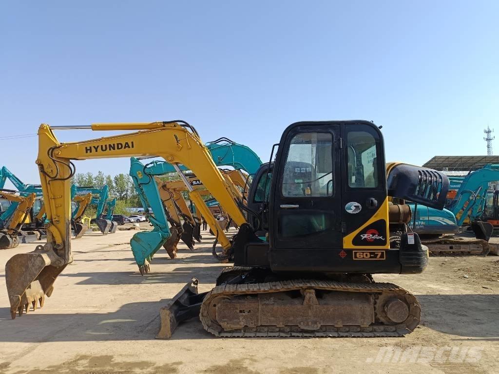 Hyundai Robex 60-7 小型挖土機/掘鑿機<7t(小型挖掘機)