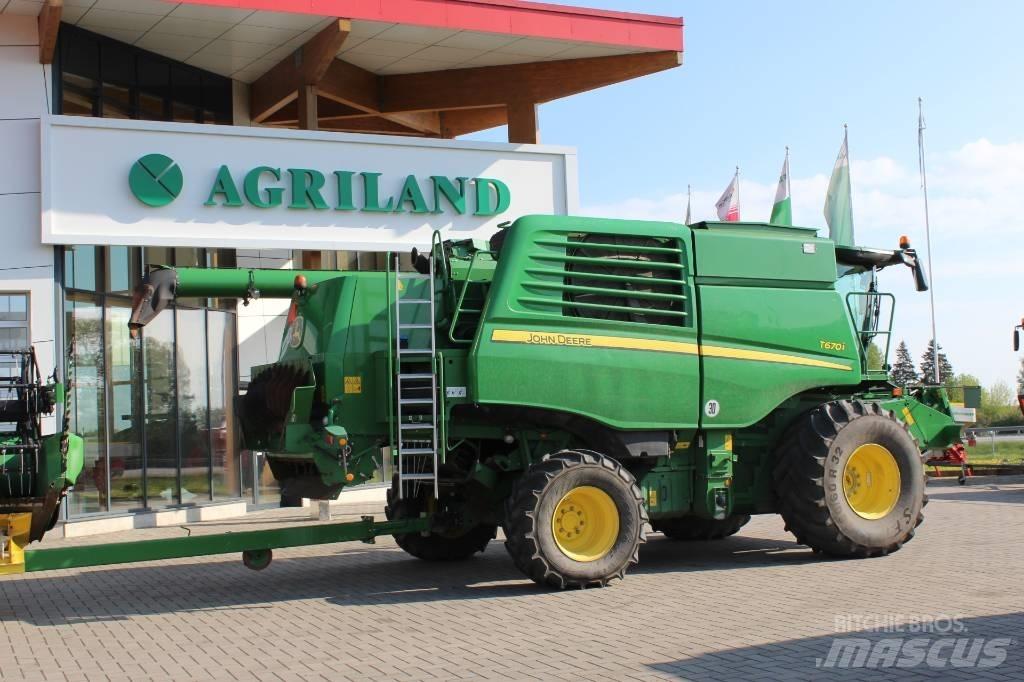 John Deere T 670 i 聯合收穫機