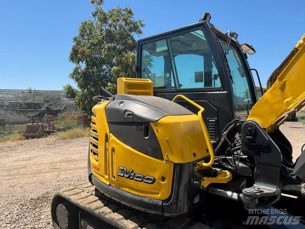 Yanmar SV 100-1 中型挖土機/掘鑿機/挖掘機 7t-12t