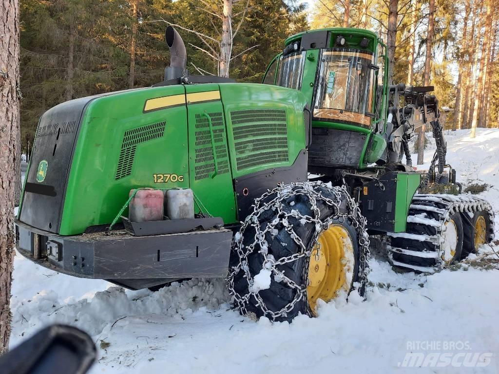 John Deere 1270G 6W 收穫機