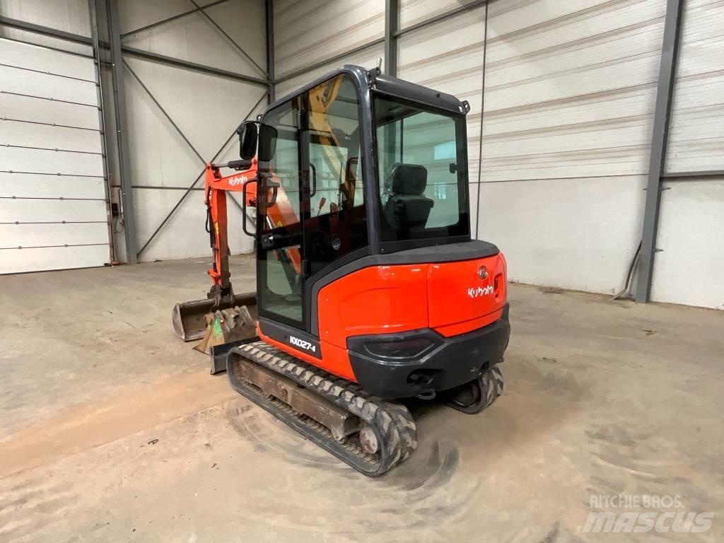 Kubota KX 027-4 小型挖土機/掘鑿機<7t(小型挖掘機)