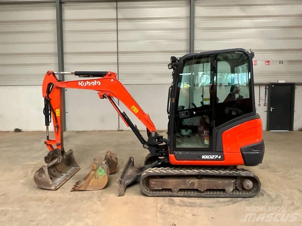 Kubota KX 027-4 小型挖土機/掘鑿機<7t(小型挖掘機)