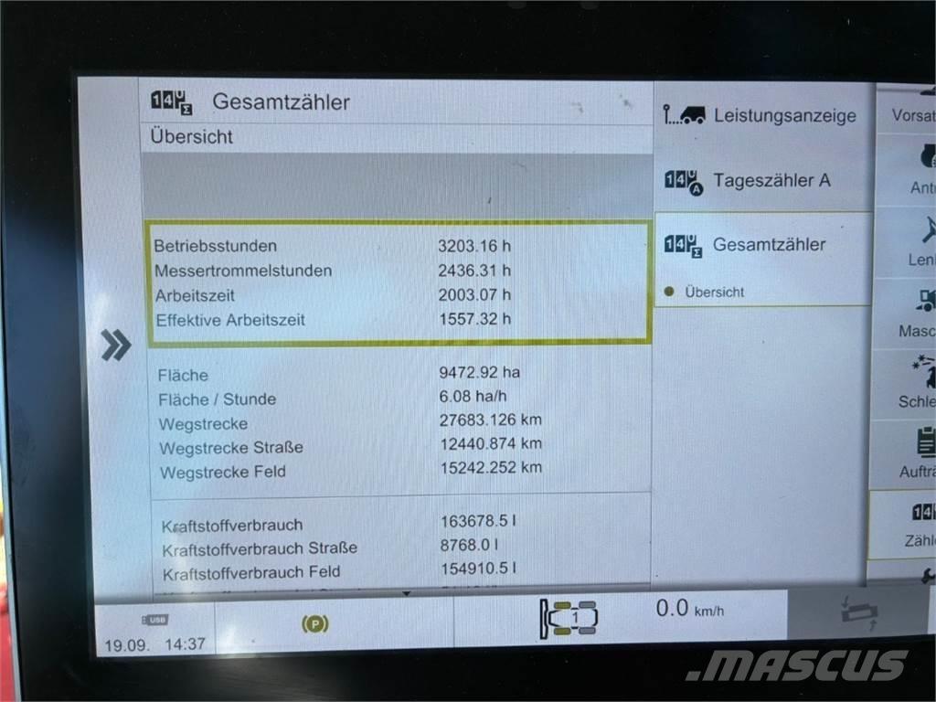 CLAAS Jaguar 950 牧草收穫機