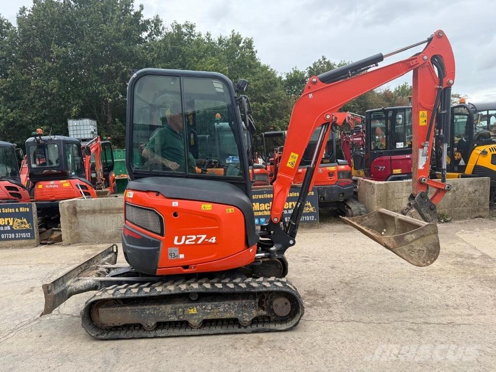 Kubota U 27-4 小型挖土機/掘鑿機<7t(小型挖掘機)