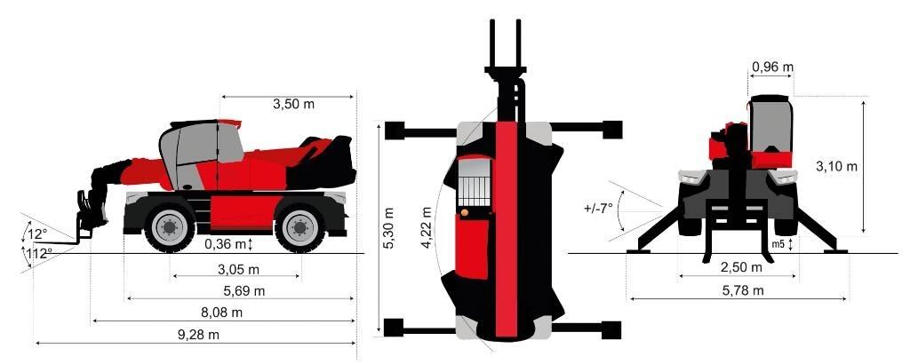 Manitou MRT 2660 伸縮臂操作車