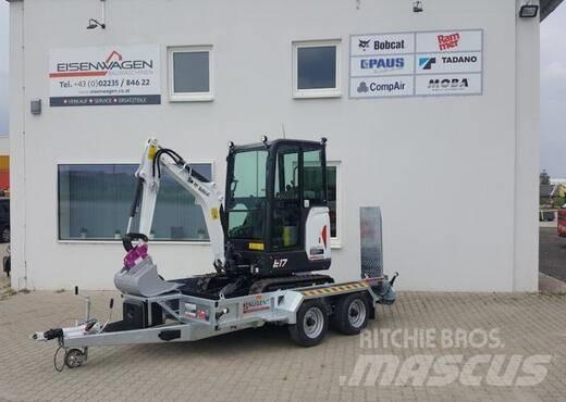Bobcat E17 小型挖土機/掘鑿機<7t(小型挖掘機)