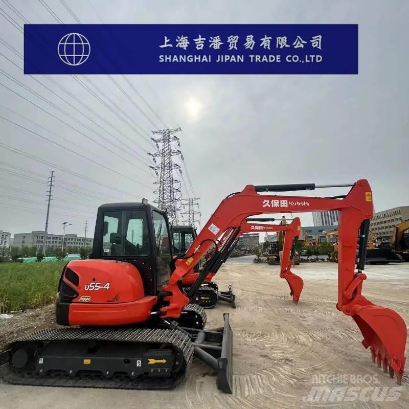 Kubota U 55-4 小型挖土機/掘鑿機<7t(小型挖掘機)