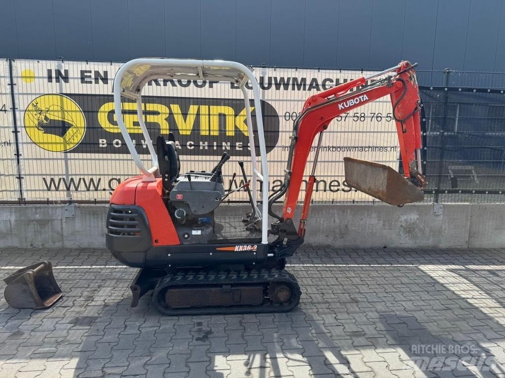 Kubota Kx 36-2 小型挖土機/掘鑿機<7t(小型挖掘機)