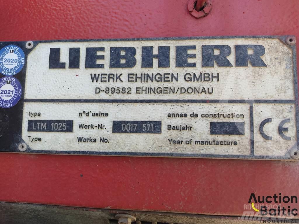 Liebherr LTM 1025 全路面起重機/吊車