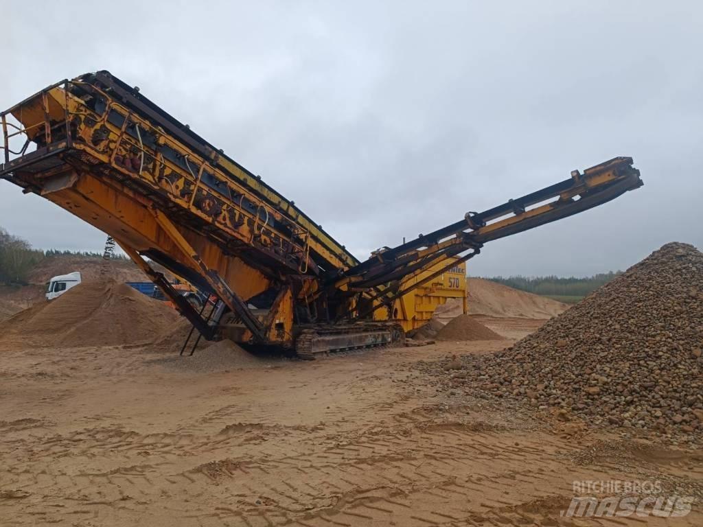 Fintec 570 移動式篩選機