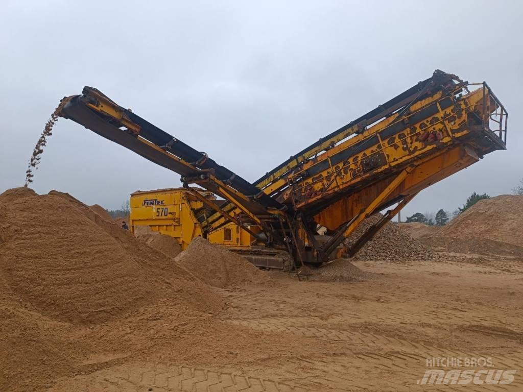 Fintec 570 移動式篩選機