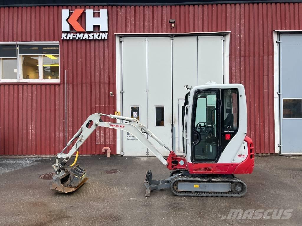 Takeuchi TB 216 小型挖土機/掘鑿機<7t(小型挖掘機)