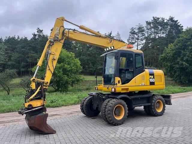 Komatsu PW 160 ES-7K 旋轉式挖土機/掘鑿機/挖掘機