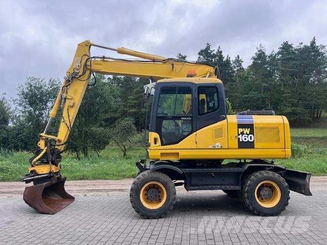Komatsu PW 160 ES-7K 旋轉式挖土機/掘鑿機/挖掘機