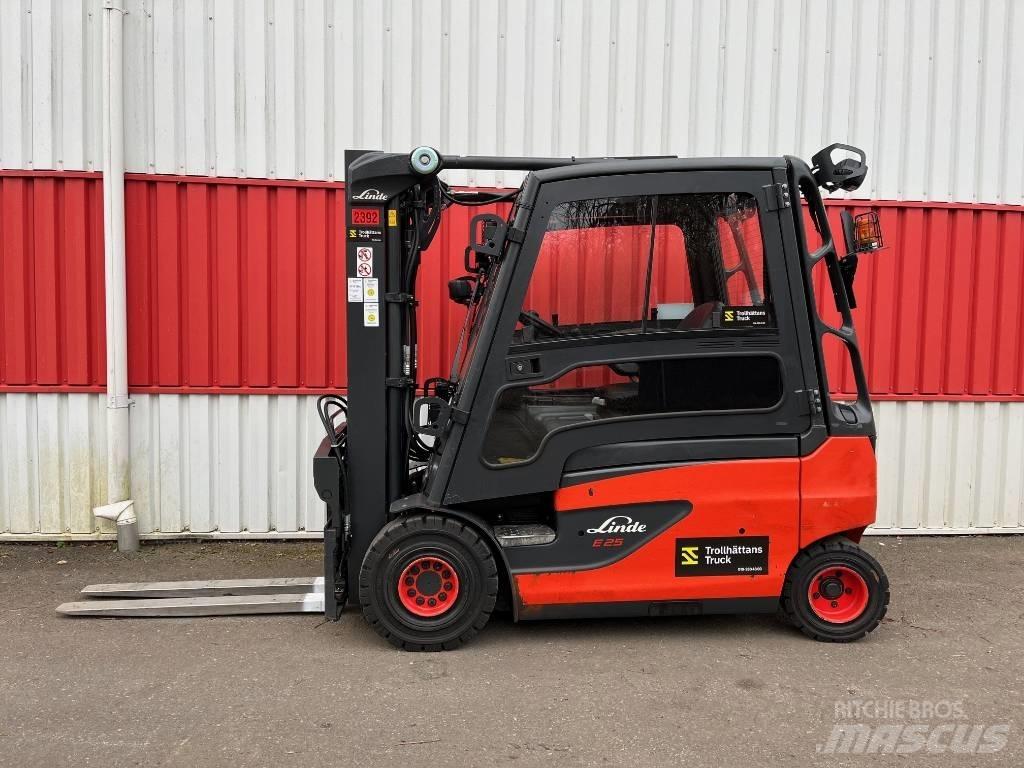 Linde E 25 電動堆高機