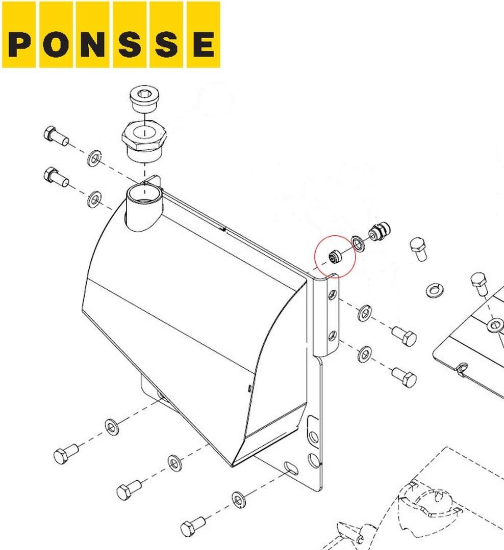 Ponsse 0055026 收穫機頭