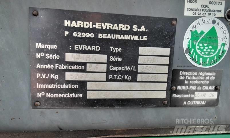 Evrard Alpha 2500 自走式噴霧機