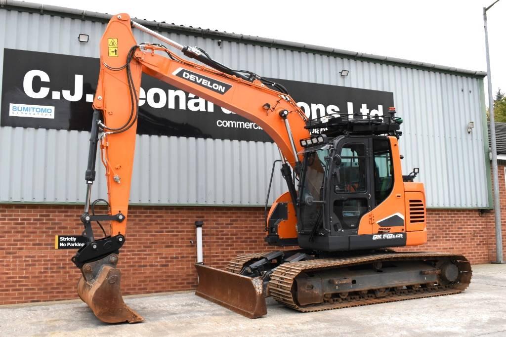 Develon DX140LCR-7 履帶式 挖土機/掘鑿機/挖掘機