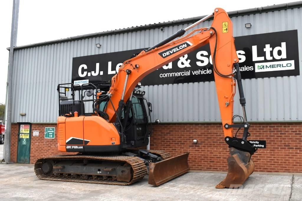 Develon DX140LCR-7 履帶式 挖土機/掘鑿機/挖掘機