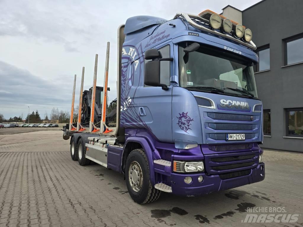 Scania R 580 木材貨車