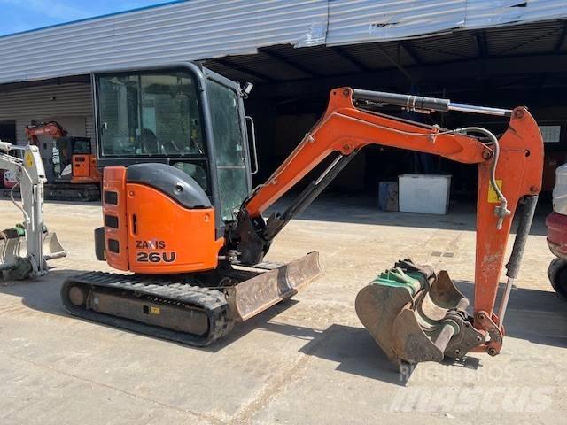 Hitachi ZX 26 小型挖土機/掘鑿機<7t(小型挖掘機)