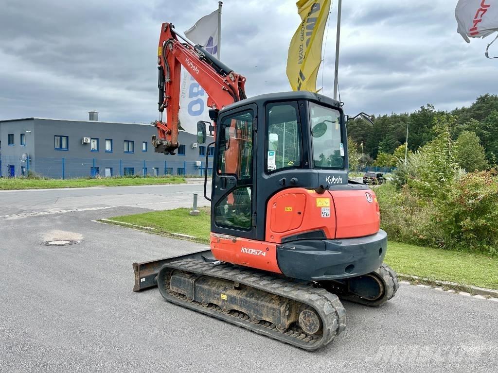 Kubota KX 057-4 小型挖土機/掘鑿機<7t(小型挖掘機)