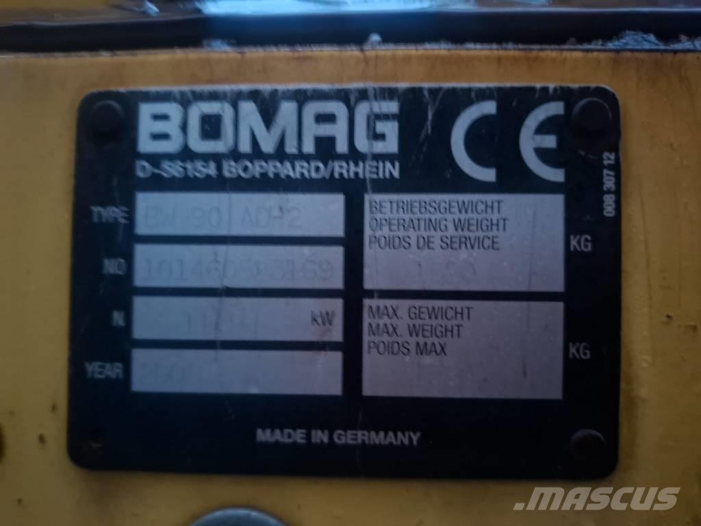 Bomag BW 90 AD-2 雙輪滾壓機