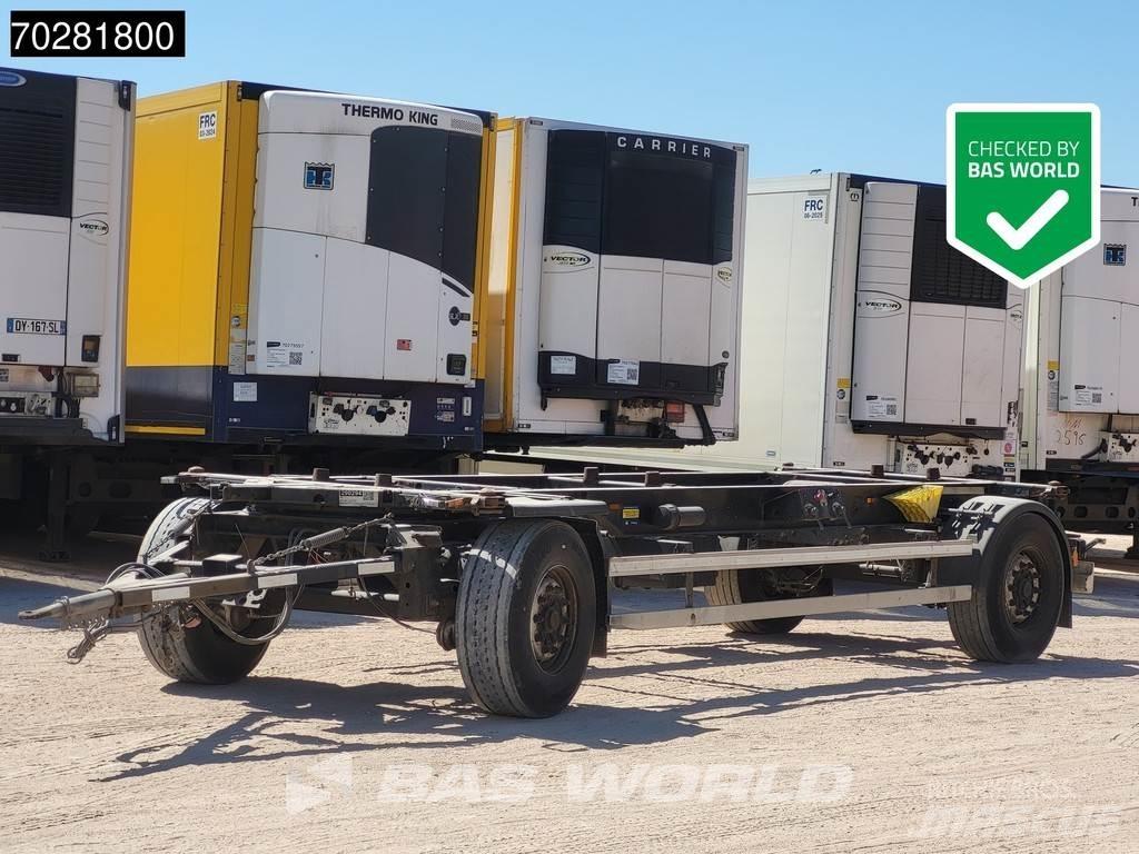 Krone AZ 2 axles 裝卸式拖車
